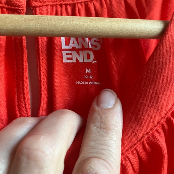 Lands' End Vibrant Red Tank Top - Picture 3 of 6